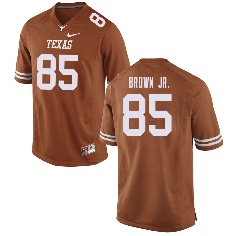 Men #85 Stacy Brown Jr. Texas Longhorns College Football Jerseys Sale-Orange